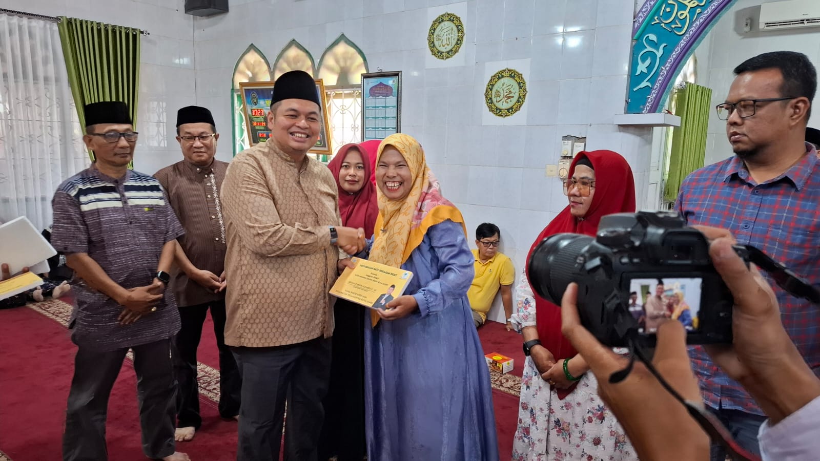 Ketua DPRD Kota Jambi, Kemas Faried laksanakan reses di Solok Sipin, Sabtu (30/11)