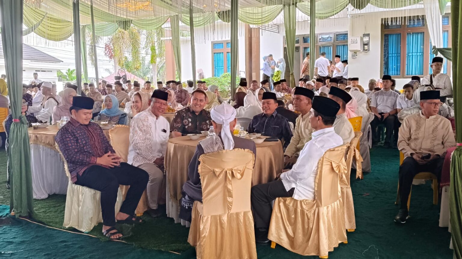 Al Haris halal bihalal bersama kepala daerah Jambi wilayah barat di Bangko