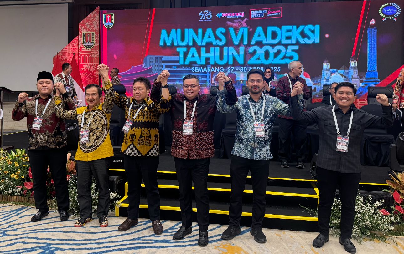 Kemas Faried saat ikuti Munas Adeksi VI di Semarang 