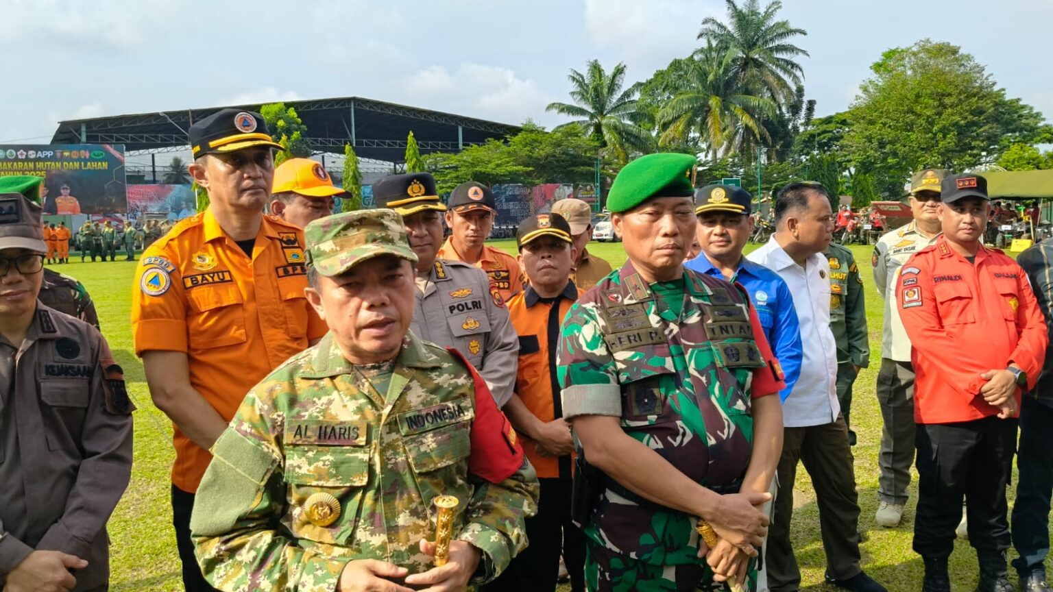 Al Haris pimpin apel siaga darurat Karhutla