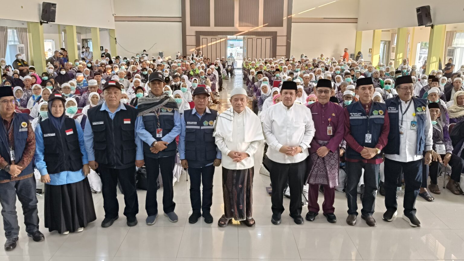 Al Haris sambut kedatangan jemaah haji kloter 14