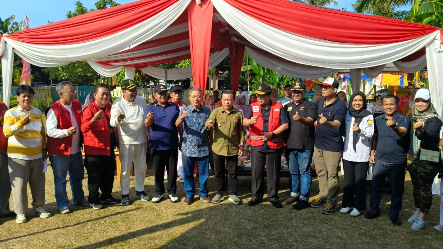 Al Haris, HBA dan Maulana hadir di Kampung Donor Darah Kelurahan Simpang IV Sipin