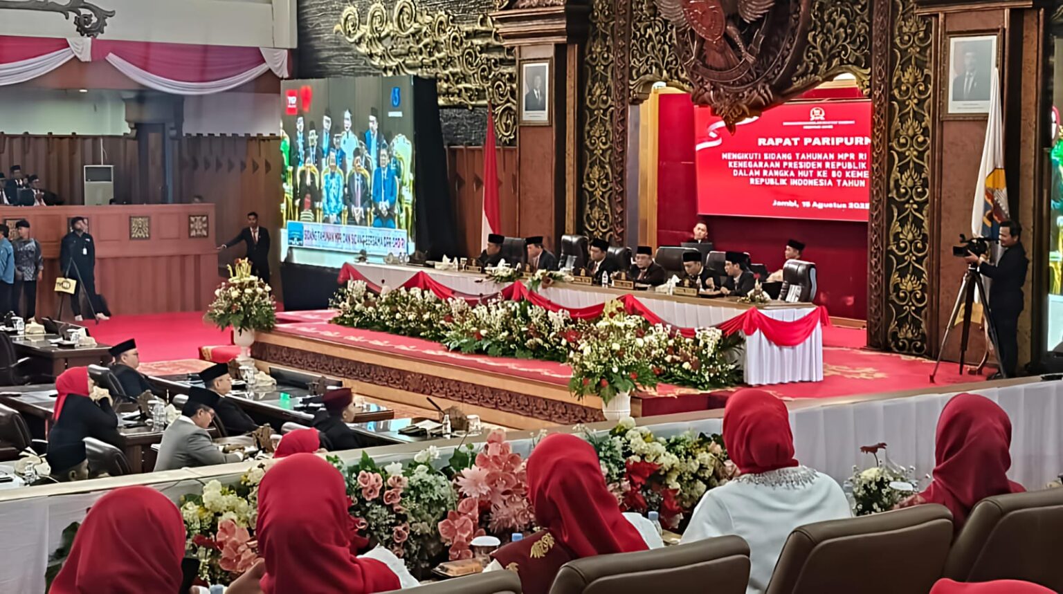 Al Haris ikuti sidang tahunan MPR-DPR RI tahun 2025