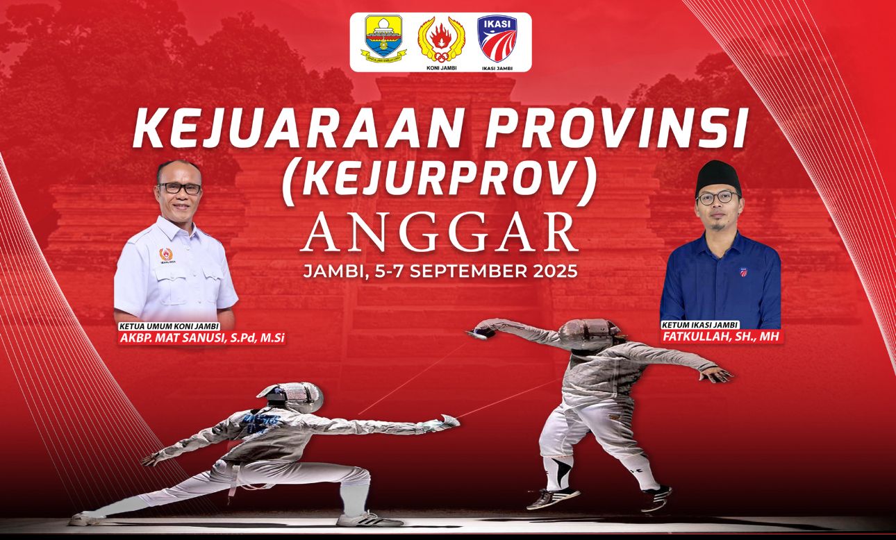 Kejurprov Anggar 2025 IKASI Jambi