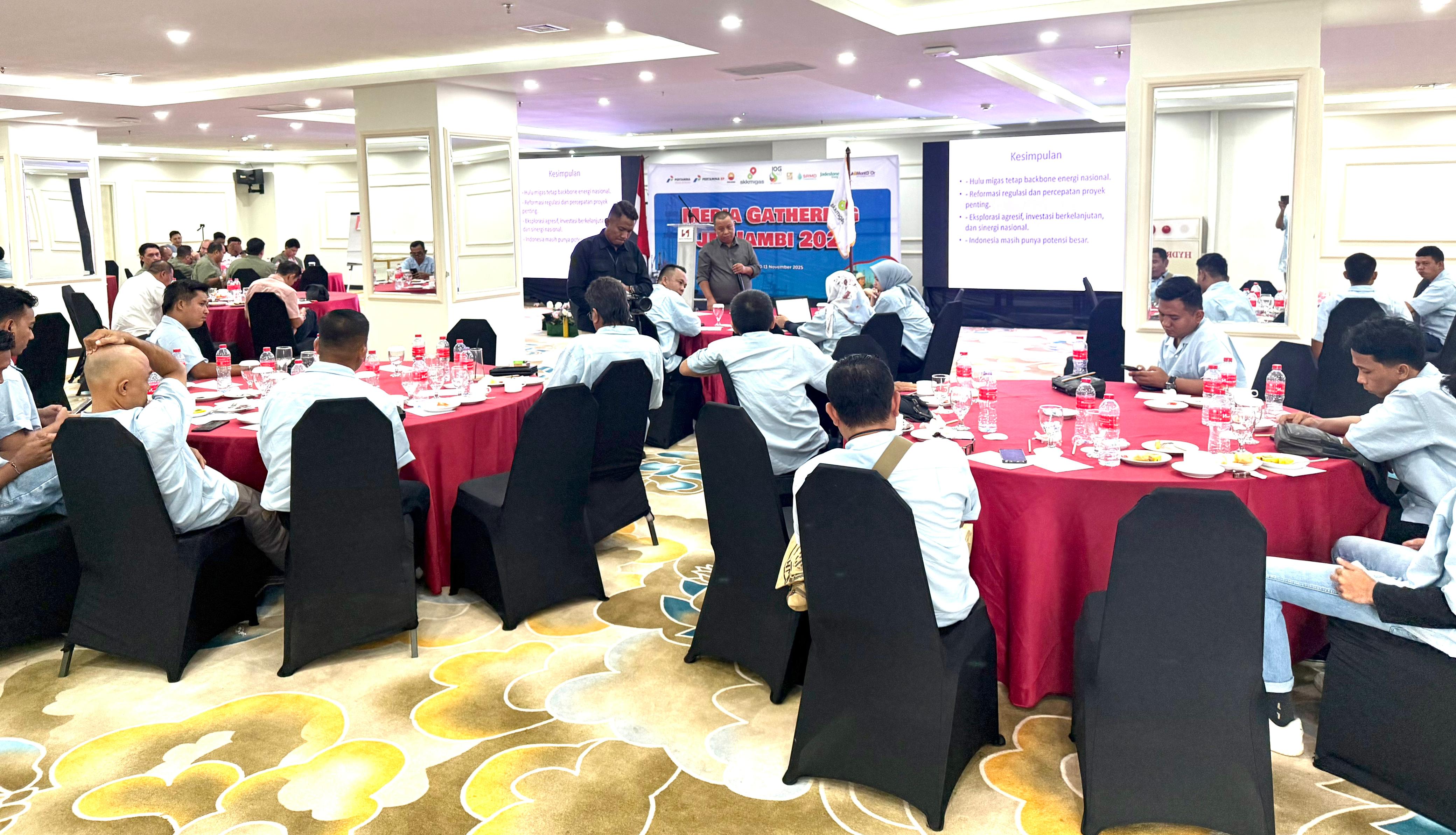 SKK Migas Sumbagsel gelar Media Gathering FJM Jambi 2025 di Lampung