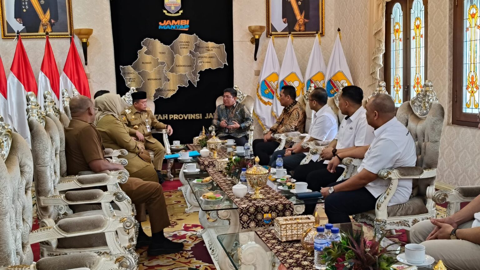 Audiensi Al Haris dengan jajaran PT Semen Baturaja