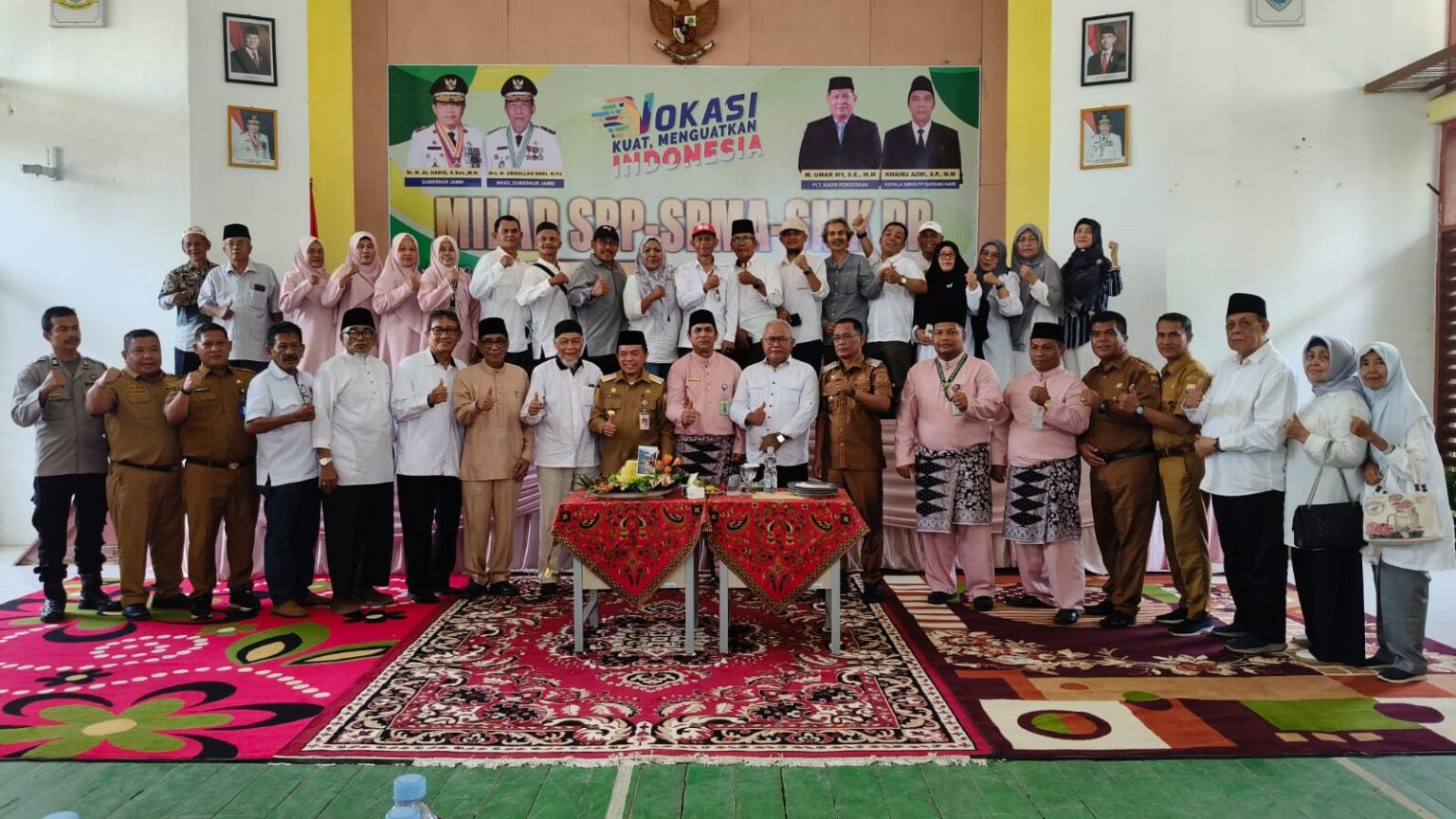 Gubernur Al Haris hadiri milad ke-57 SMK PP Batanghari