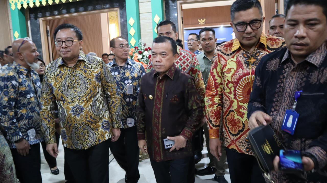 Gubernur Al Haris hadiri entry meeting BPK RI