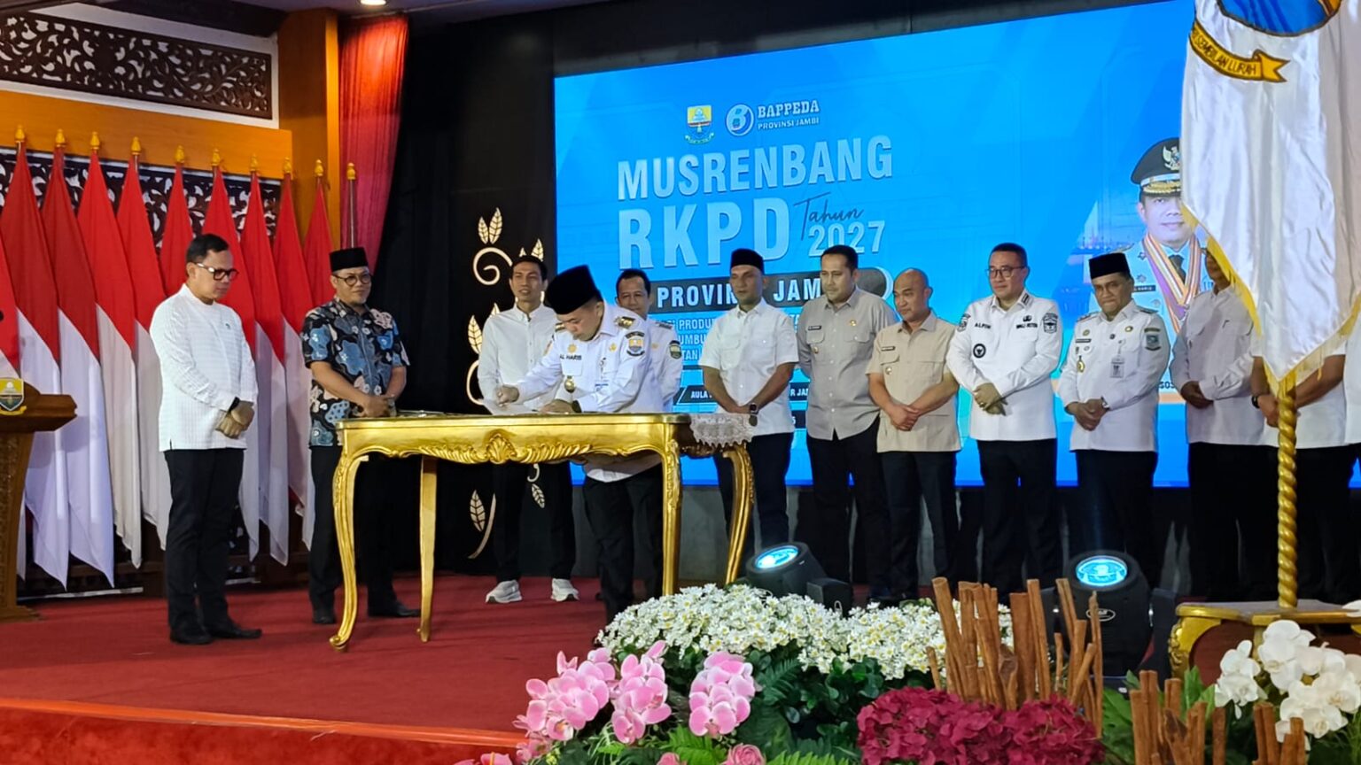 Musrenbang RKPD tahun 2027 di Rumah Dinas Gubernur Jambi 