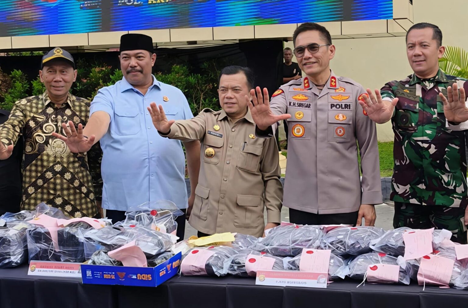 Gubernur Al Haris apresiasi Polda Jambi ungkap kasus narkoba