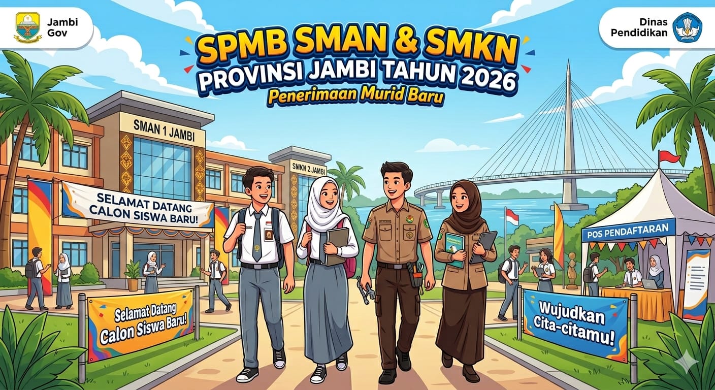 SPMB SMA Dinas Pendidikan Provinsi Jambi tahun 2026