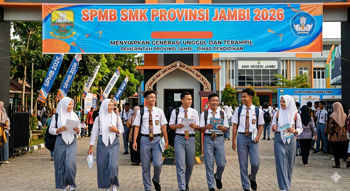 SPMB SMKN 2026 Provinsi Jambi 