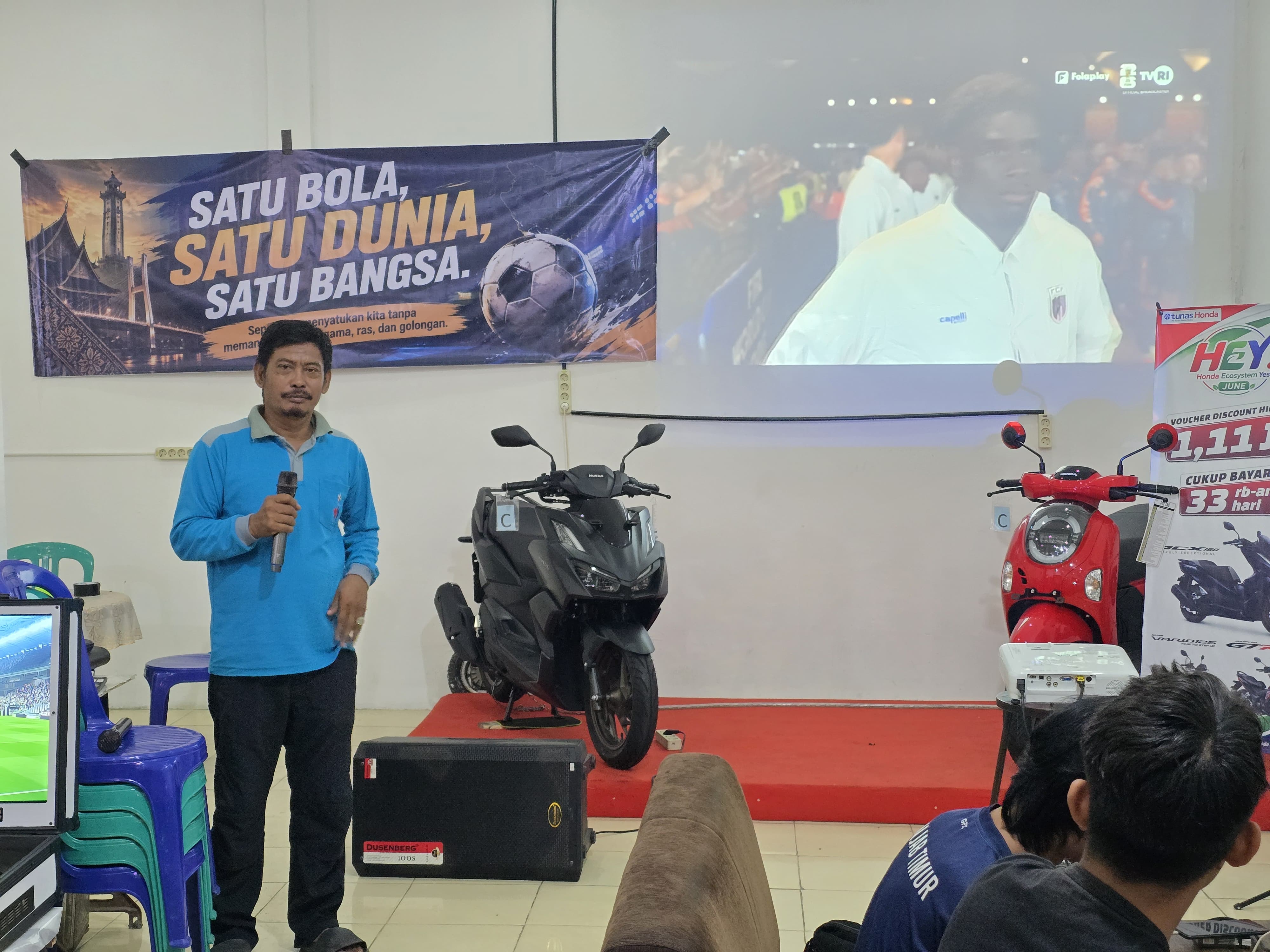 Ketua KONI Tanjab Timur, Rustam Hasanuddin