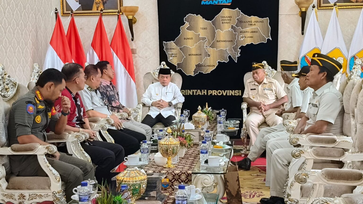 Al Haris ajak purnawirawan TNI AD terus berbakti untuk pembangunan Jambi