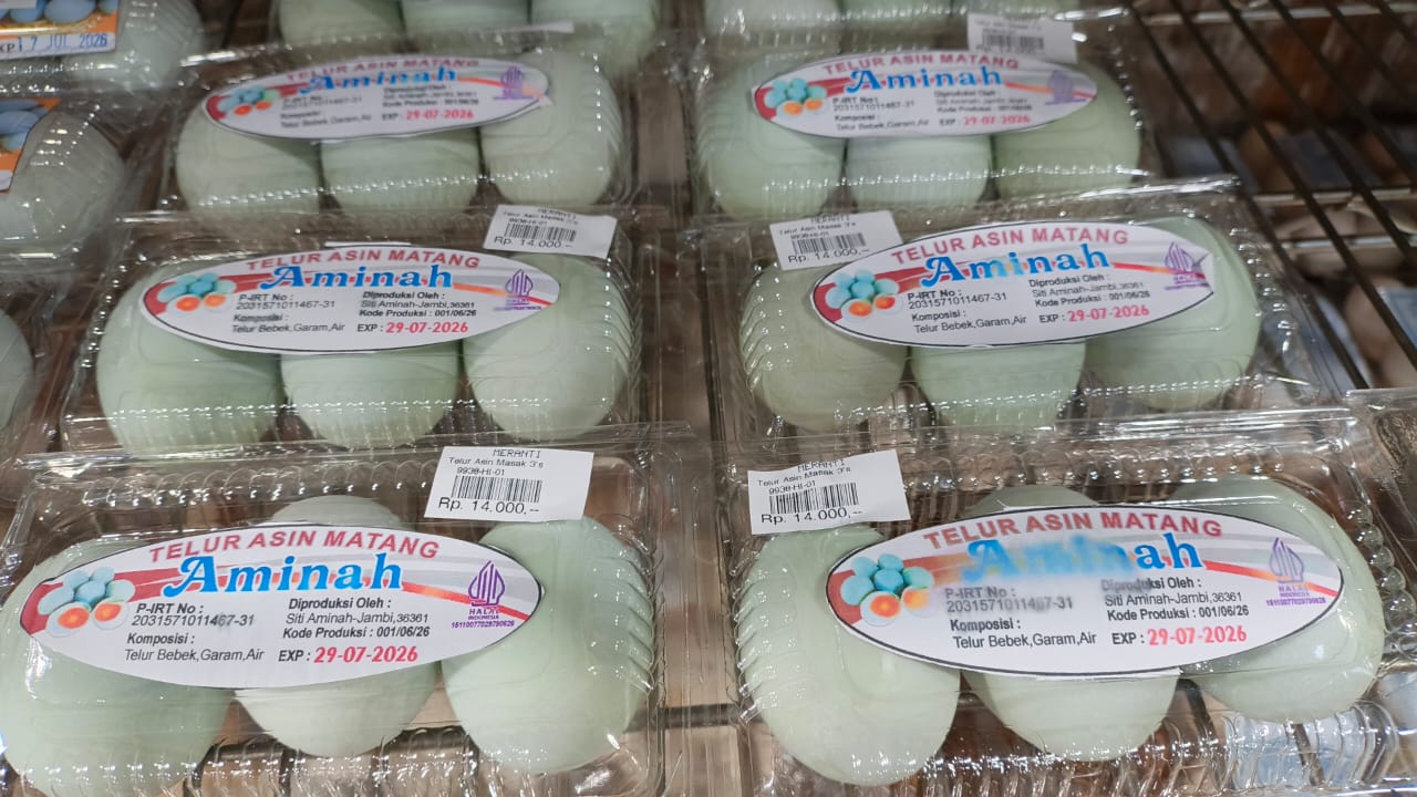 Telur asin Aminah