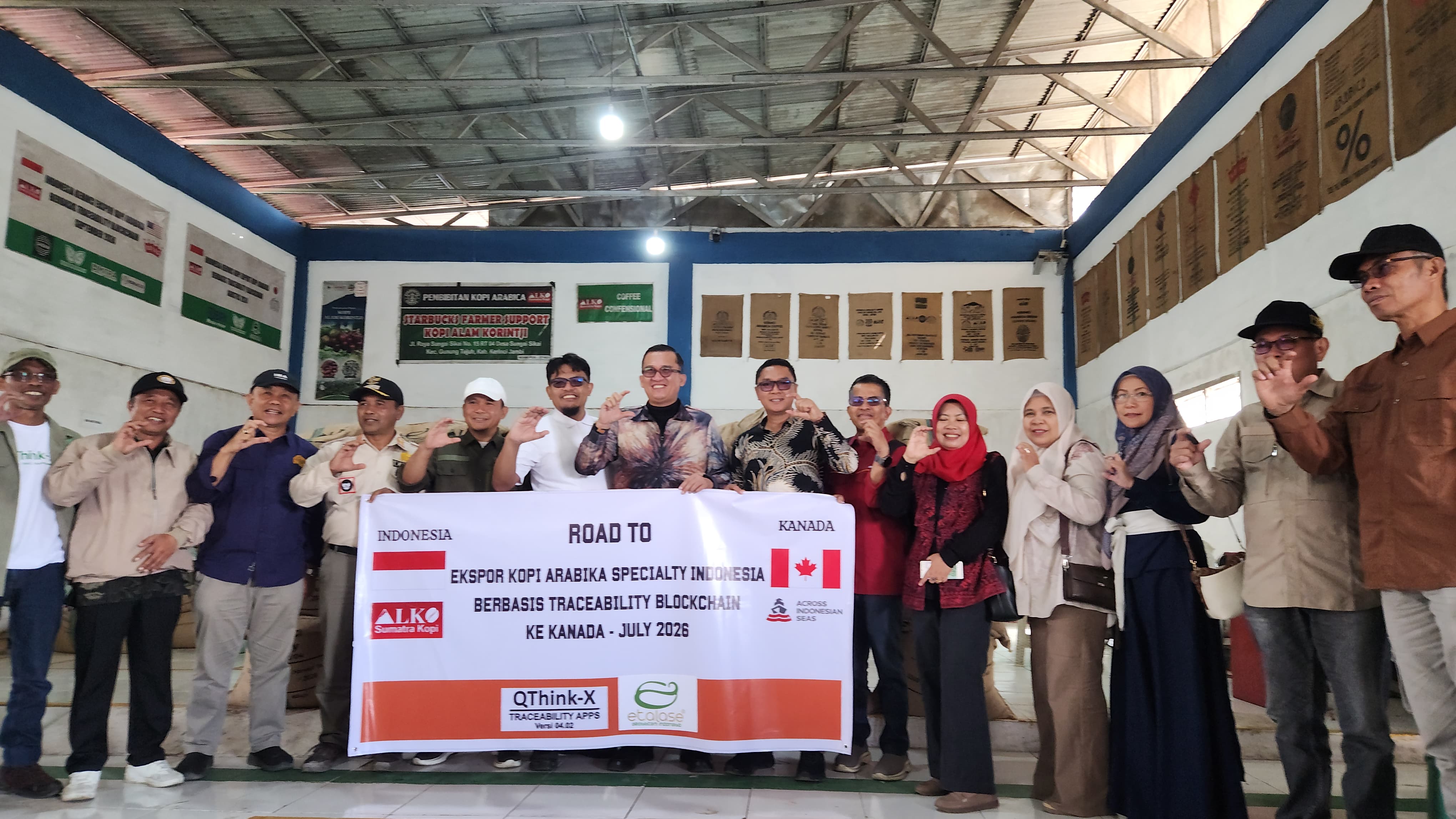 Ekspor kopi Kerinci ke Pakistan
