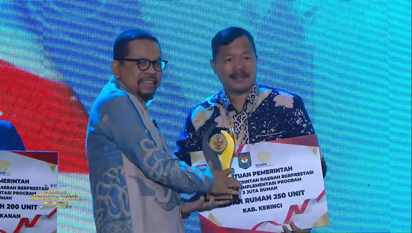 Pemkab Kerinci sabet penghargaan Kemendagri