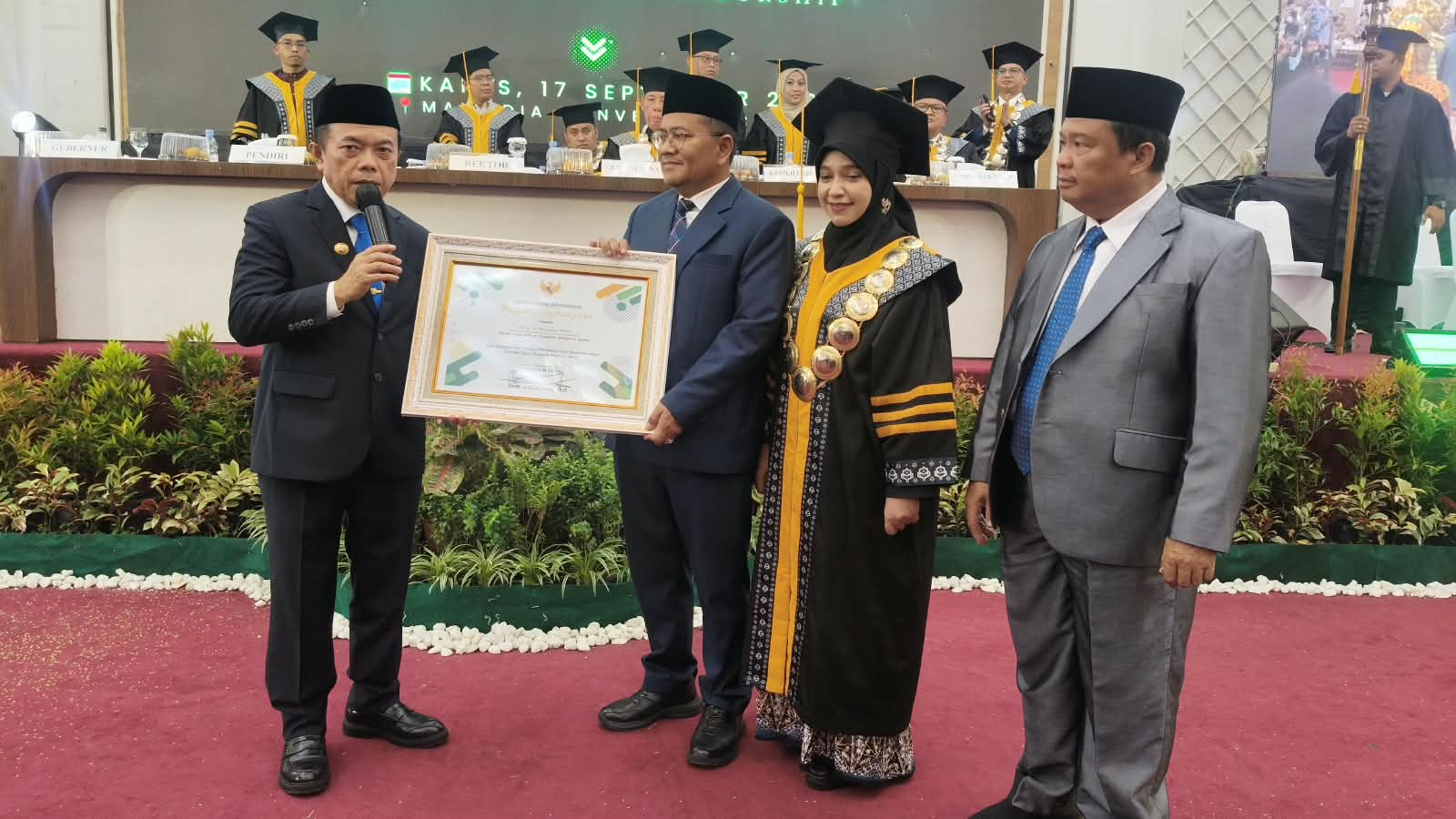 Al Haris hadiri wisuda 251 mahasiswa IAIMA Jambi