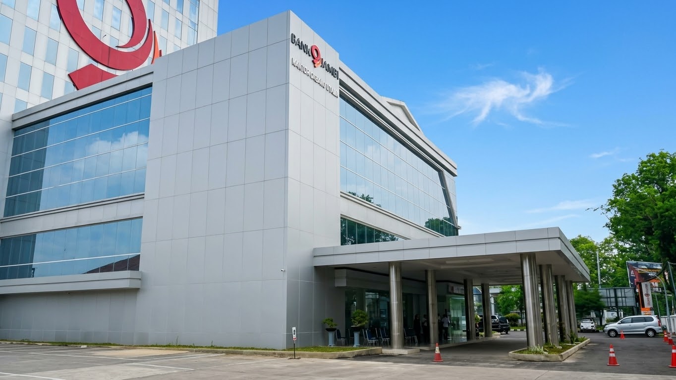 Gedung baru KCU Bank Jambi