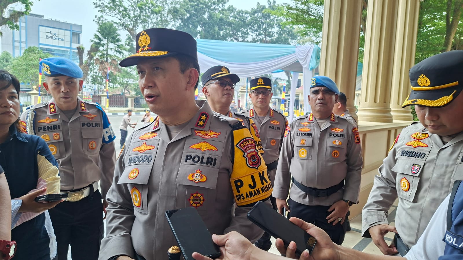 Kapolda Jambi yang baru, Irjen Pol Widodo