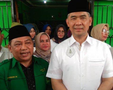Evi Suherman (kiri) dan Syarif Fasha 