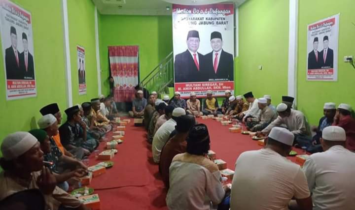 Susana syukuran Rumah Relawan Mulia (Mulyani-Amin) 