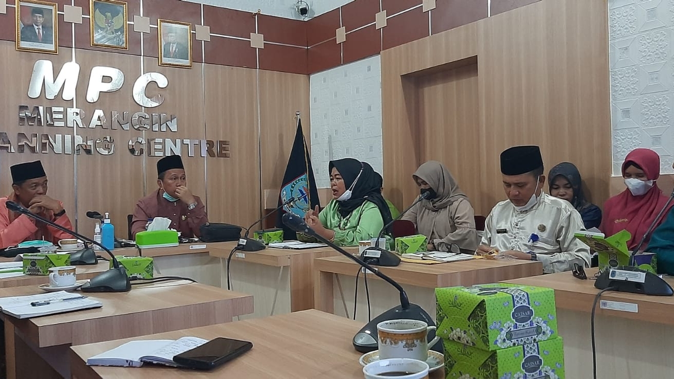 Suasana rapat konvergensi stunting 2022 Pemkab Merangin