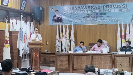 Ketum PODSI Jambi terpilih, Hasan Mabruri