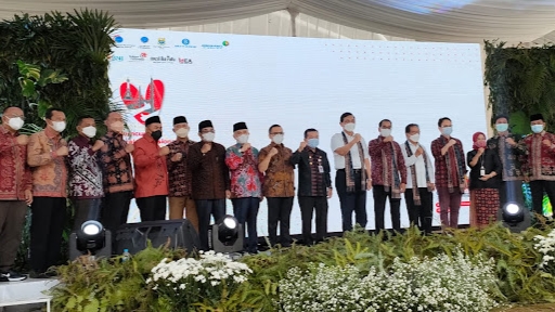 Empat menteri Jokowi, Gubernur Al Haris dan Bupati/Walikota di Jambi