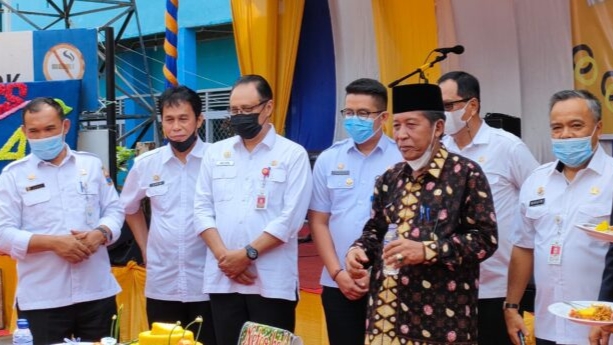 Wagub Abdullah Sani saat hadiri HUT ke-44 SMA Negeri 3