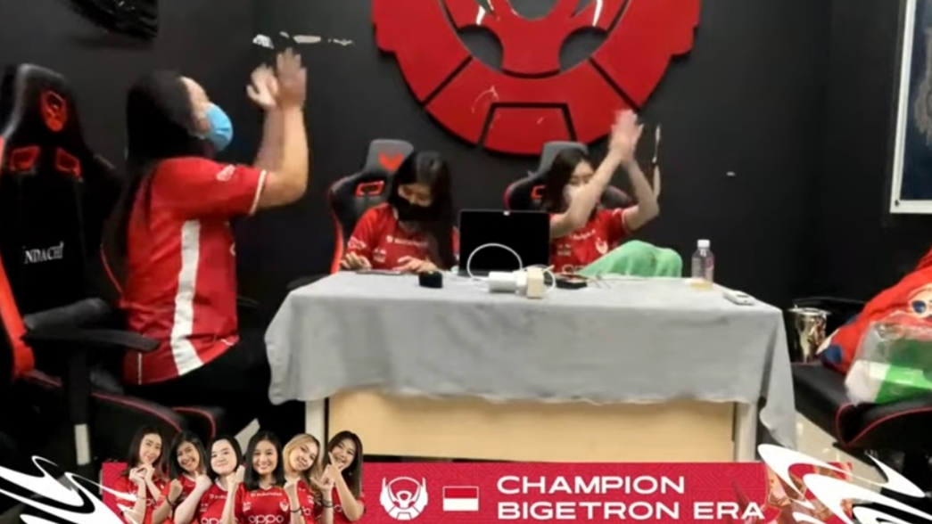 Bigetron Era saat mengalhakan GPX Basreng di grand final MWI 2022