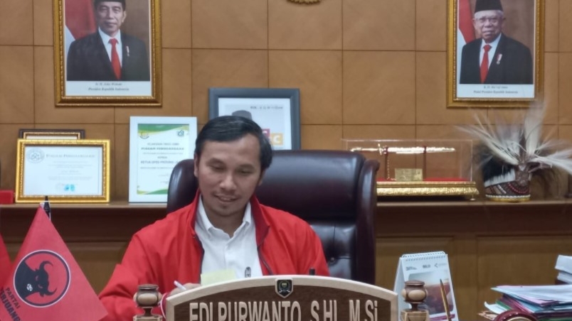 Ketua DPRD Provinsi Jambi, Edi Purwanto 