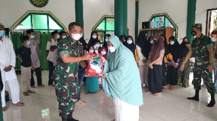 Dandim 0415 Jambi saat bersilaturahmi di Panti Asuhan Al-Amin