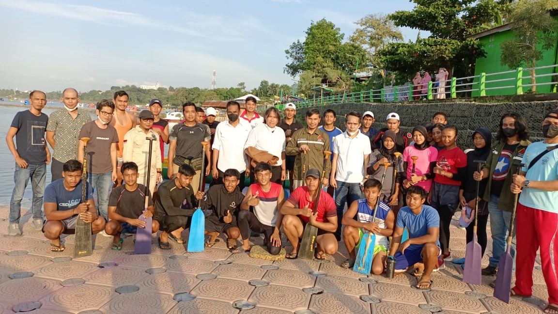 Edi Purwanto saat mengunjungi Sekretariat PODSI Jambi
