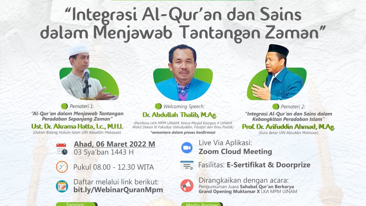 Webinar Al Qur'an nasional