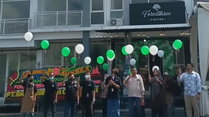 Grand opening Foresthree Coffee Citraland 