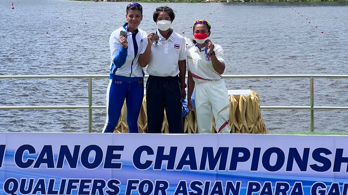 Raihan medali atlet Indonesia di Asian Canoe Championship 2022 di Thailand 