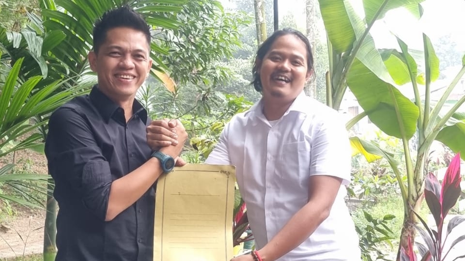 Ketum KAUMY Provinsi Jamb periode 2022-2026, Sufrayogi Syaifullah (kanan)