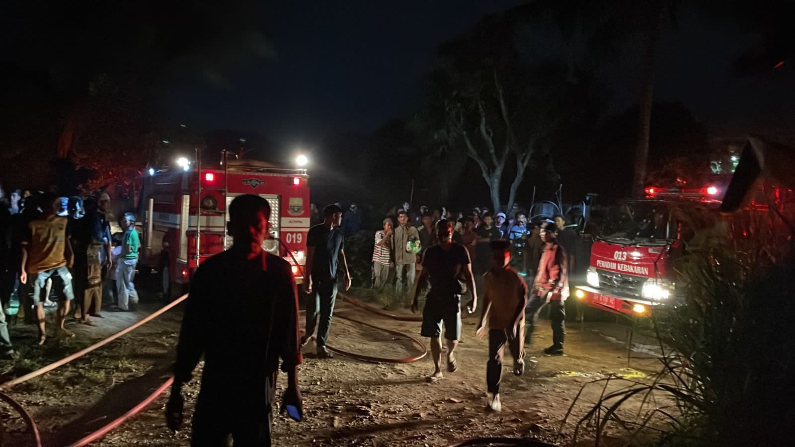 Gudang minyak di Mayang Mangurai Kota Jambi terbakar 