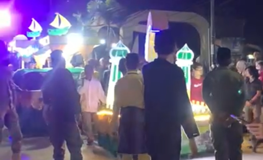 Tradisi arakan sahur di Tanjab Barat 