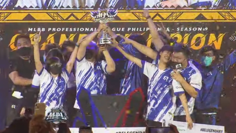 RSG PH saat menjuarai MPL PH Season 9 
