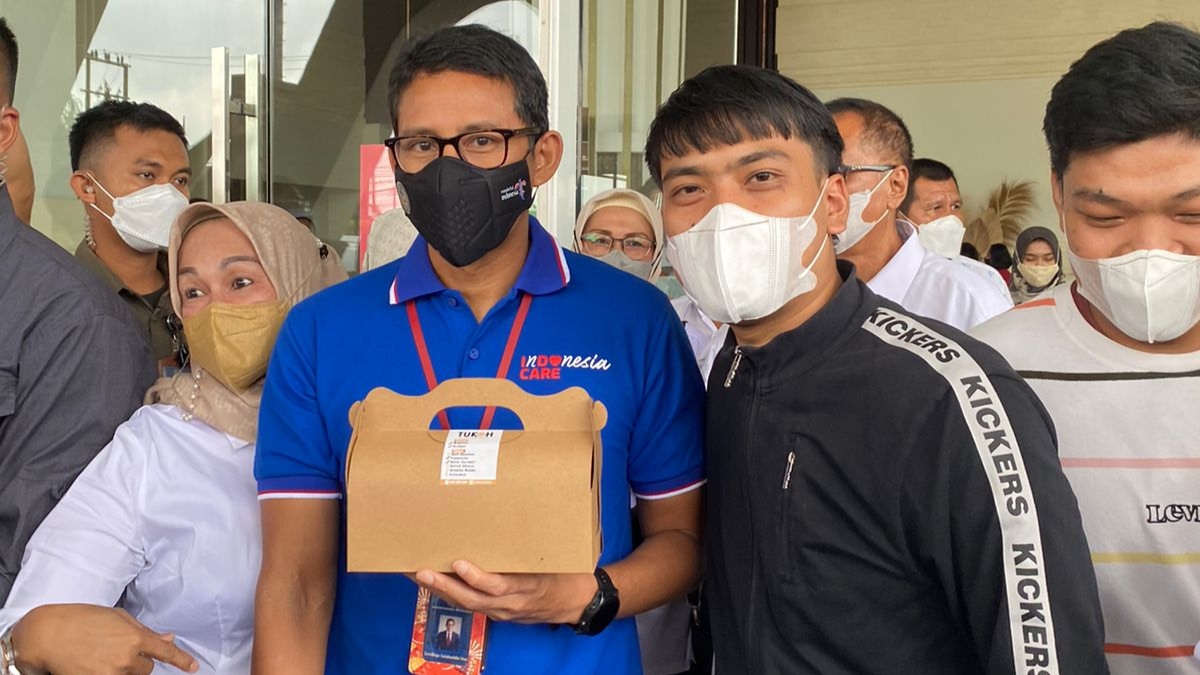 Ketua Gekrafs Kerinci, Astra Virgo Putra dan Sandiaga Uno 