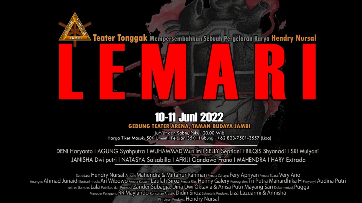 Pergelaran 'Lemari' Teater Tonggak