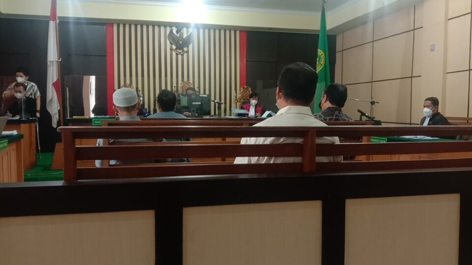 Sidang lanjutan Apif Firmansyah di Pengadilan Tipikor Jambi 