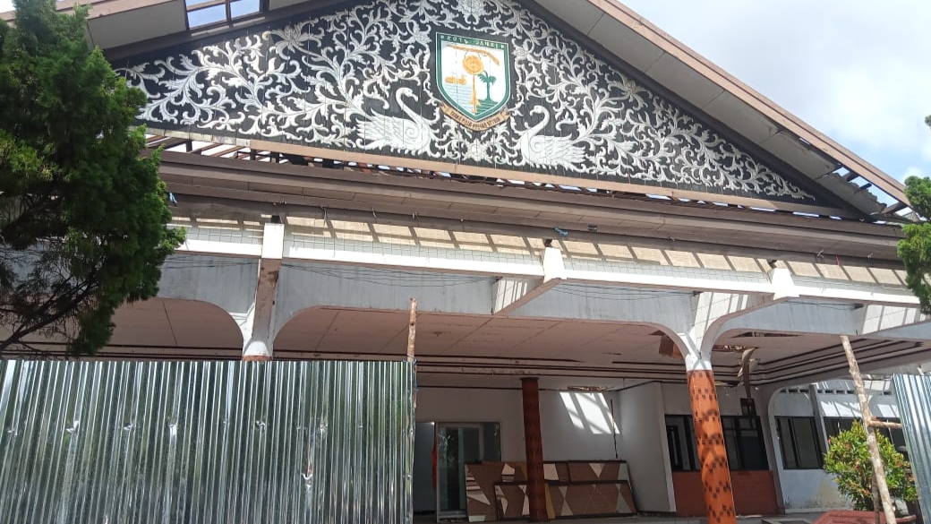 Pengerjaan Kantor Walikota Jambi 