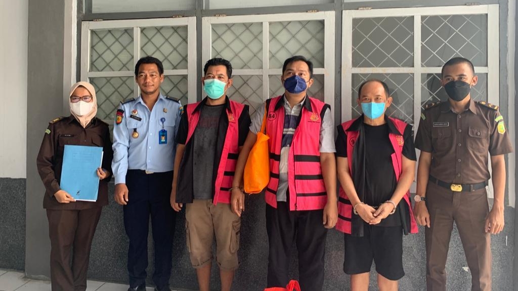 Pemindahan tiga tahanan korupsi SPALD-T Batanghari ke Lapas Batanghari 