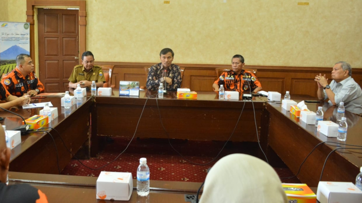Edi Purwanto saat terima audiensi MPW PP Provinsi Jambi