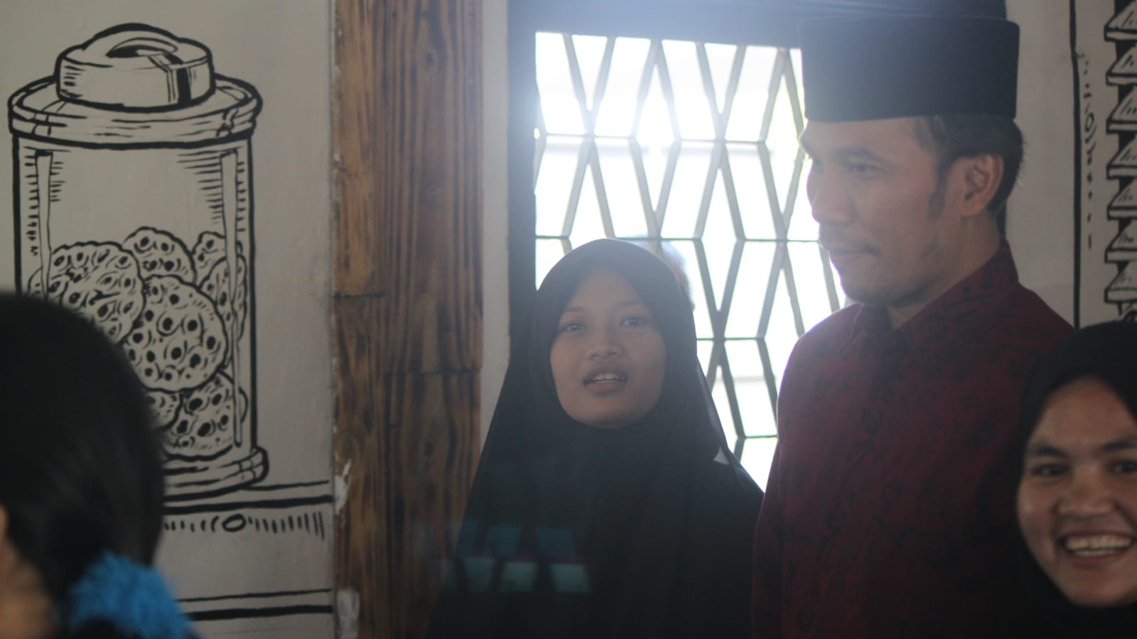 Edi Purwanto saat hadiri aksi sosial sunatan massal yang dilaksanakan FORMAJA