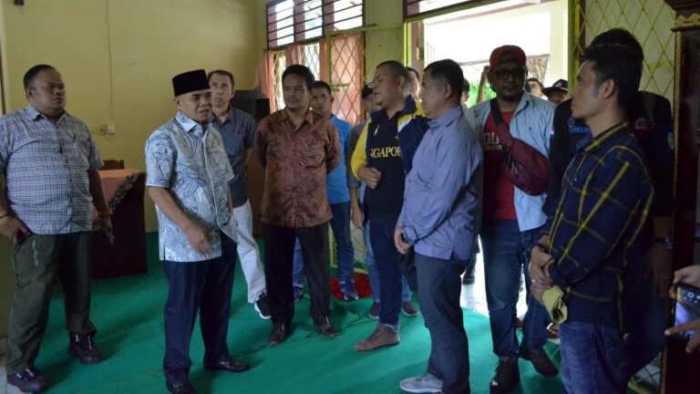 Pj Bupati Aspan tinjau SMPN 30 Rimbo Bujang