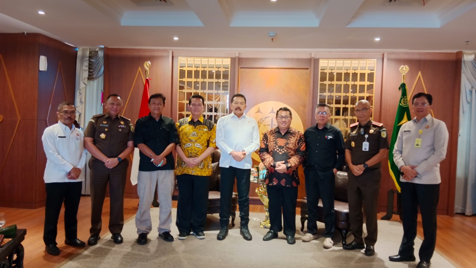 Jaksa Agung saat terima pengurus SMSI Pusat